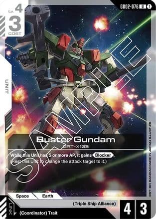 Buster Gundam — Dual Impact