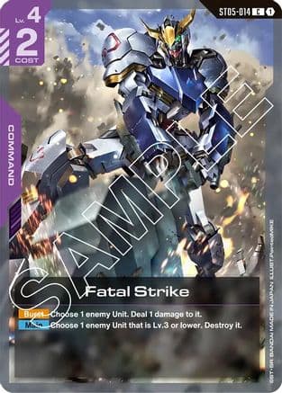 Fatal Strike — Starter Deck 05: Iron Bloom