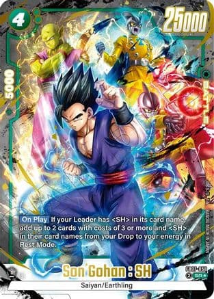 Son Gohan : SH - FB07-058 (Alternate Art) — Wish For Shenron