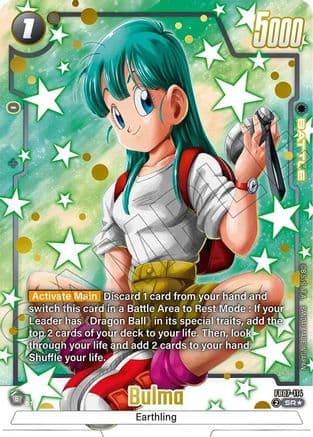 Bulma - FB07-114 (Alternate Art) — Wish For Shenron
