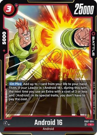 Android 16 — Wish For Shenron Release Event Cards
