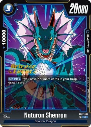 Naturon Shenron - FB07-038 — Wish For Shenron Release Event Cards