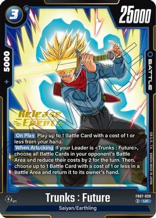 Trunks : Future — Wish For Shenron Release Event Cards