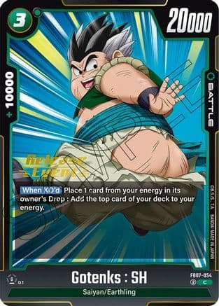 Gotenks : SH — Wish For Shenron Release Event Cards