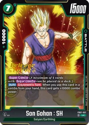 Son Gohan : SH - FB07-057 — Wish For Shenron Release Event Cards
