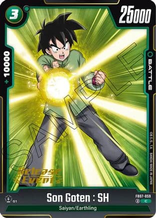 Son Goten : SH — Wish For Shenron Release Event Cards