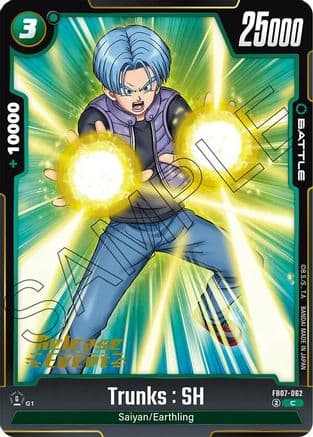 Trunks : SH — Wish For Shenron Release Event Cards