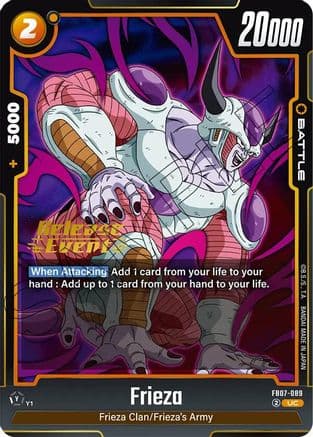 Frieza - FB07-089 — Wish For Shenron Release Event Cards