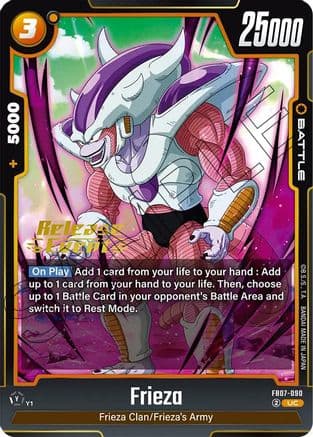 Frieza - FB07-090 — Wish For Shenron Release Event Cards