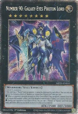 Number 90: Galaxy-Eyes Photon Lord — 2025 Mega-Pack