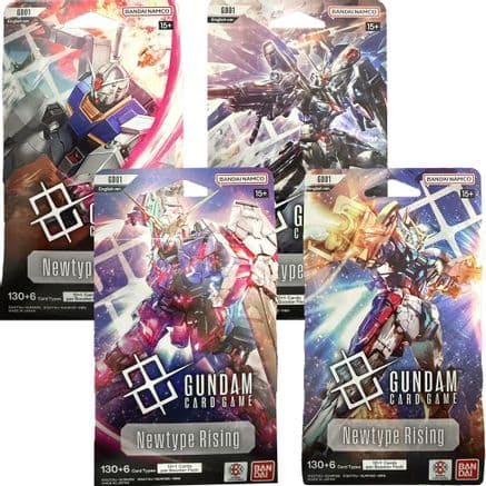 Newtype Rising Sleeved Booster Pack Art Bundle [Set of 4] — Newtype Rising