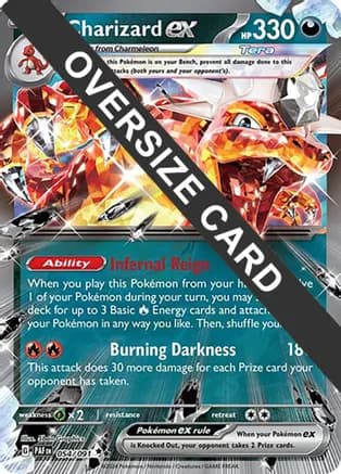 Charizard ex - 054/091 — Jumbo Cards Pokémon TCG card by 5ban Graphics