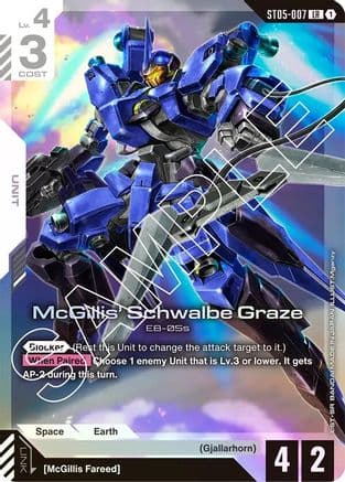 McGillis' Schwalbe Graze — Starter Deck 05: Iron Bloom