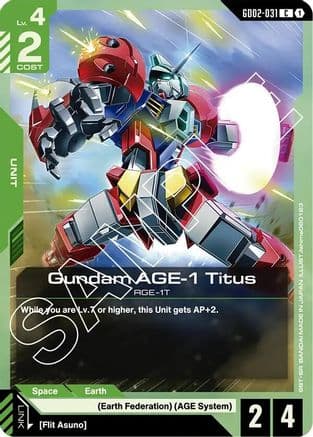 Gundam AGE-1 Titus — Dual Impact