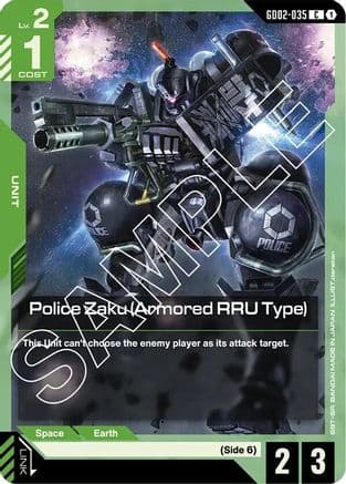 Police Zaku (Armored RRU Type) — Dual Impact