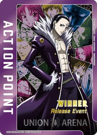 Action Point Card (Release Event Winner) — UEX04BT: HUNTER X HUNTER Vol.2 Release Event Cards