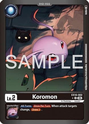 Koromon (Limited Foil) — Sinister Order