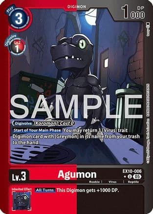 Agumon (Limited Foil) — Sinister Order