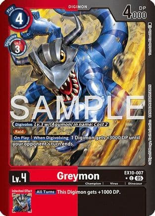 Greymon (Limited Foil) — Sinister Order