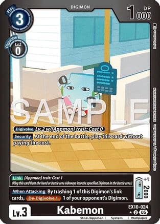 Kabemon (Limited Foil) — Sinister Order