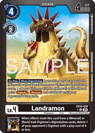 Landramon (Limited Foil) — Sinister Order