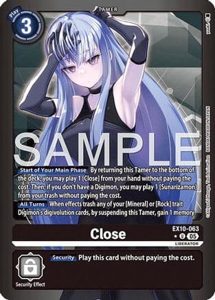 Close (Limited Foil) — Sinister Order