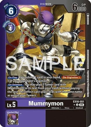 Mummymon (Limited Foil) — Sinister Order