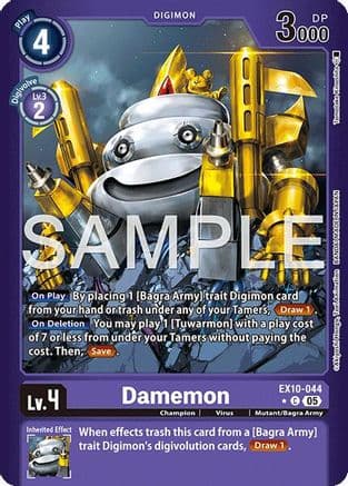 Damemon (Limited Foil) — Sinister Order