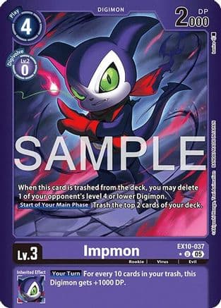 Impmon (Limited Foil) — Sinister Order