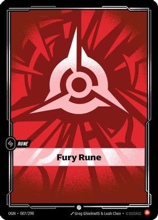 Fury Rune — Origins