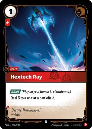 Hextech Ray — Origins