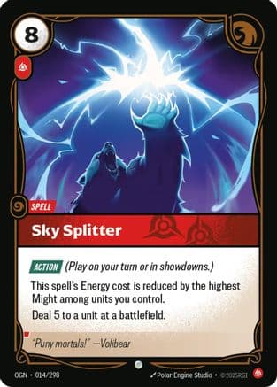 Sky Splitter — Origins