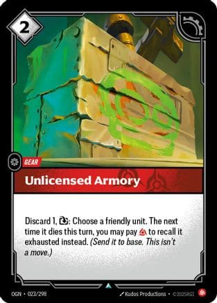 Unlicensed Armory — Origins