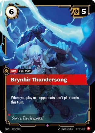 Brynhir Thundersong — Origins