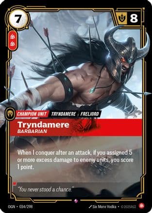 Tryndamere - Barbarian — Origins
