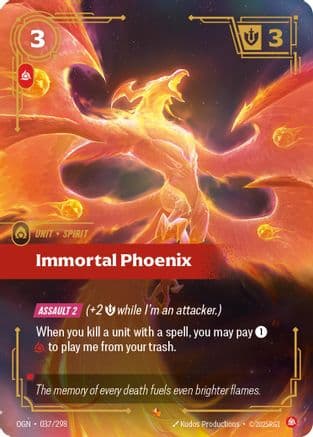 Immortal Phoenix — Origins