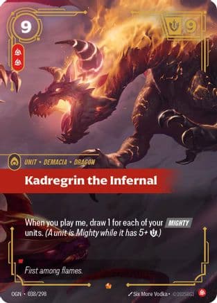 Kadregrin the Infernal — Origins