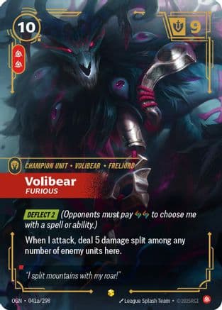 Volibear - Furious (Alternate Art) — Origins