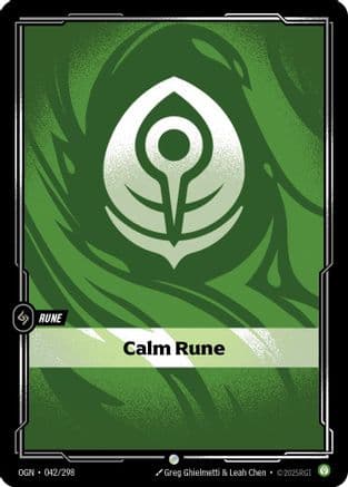 Calm Rune — Origins