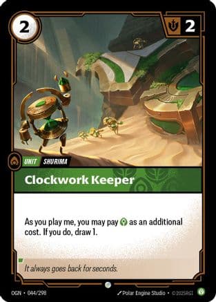 Clockwork Keeper — Origins