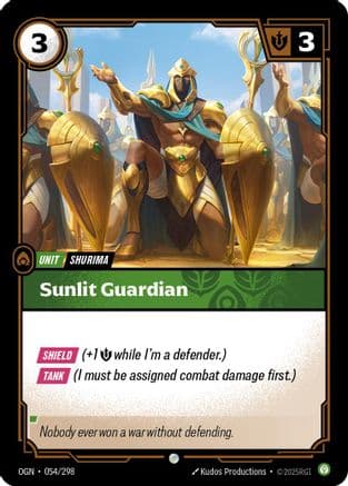 Sunlit Guardian — Origins