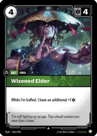 Wizened Elder — Origins