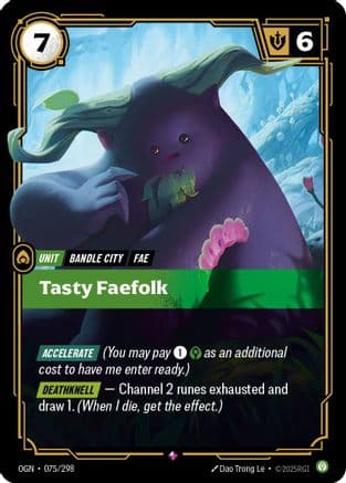Tasty Faefolk — Origins