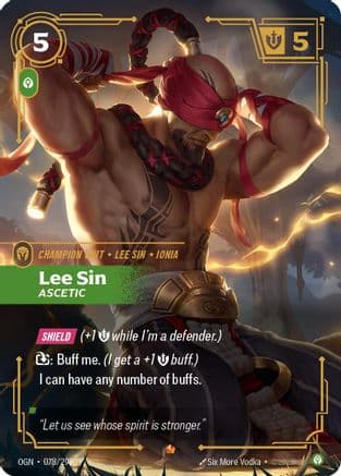 Lee Sin - Ascetic — Origins