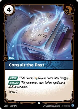 Consult the Past — Origins