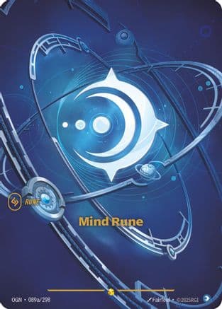 Mind Rune (Alternate Art) — Origins