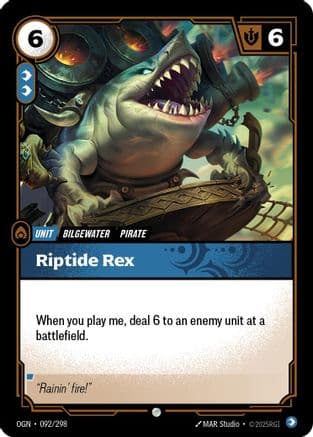 Riptide Rex — Origins