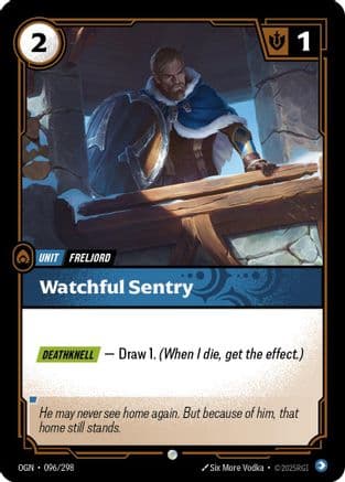 Watchful Sentry — Origins