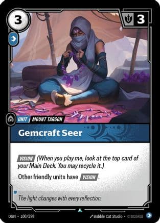 Gemcraft Seer — Origins