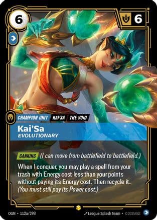 Kai'Sa - Evolutionary (Alternate Art) — Origins
